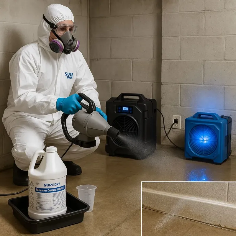 Sanitization and Odor Removal process in Wytheville, VA