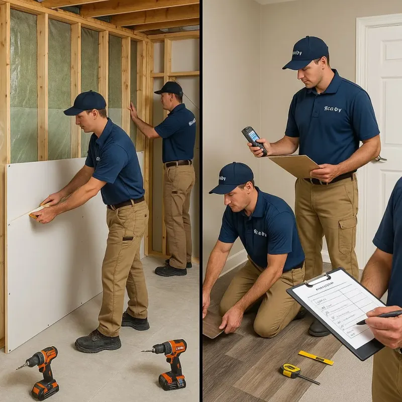 Repairs and Reconstruction process in Wytheville, VA